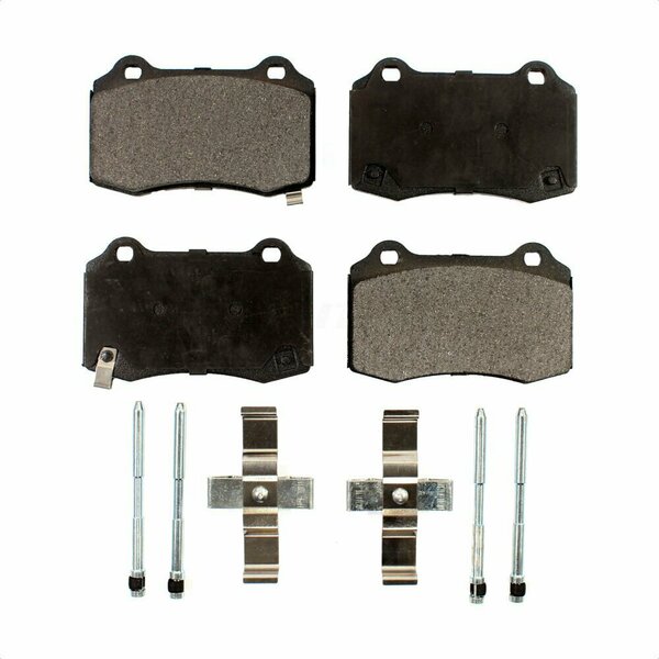 Positive Plus Rear Semi-Metallic Disc Brake Pads For Tesla S Hyundai Genesis Coupe PPF-D1428